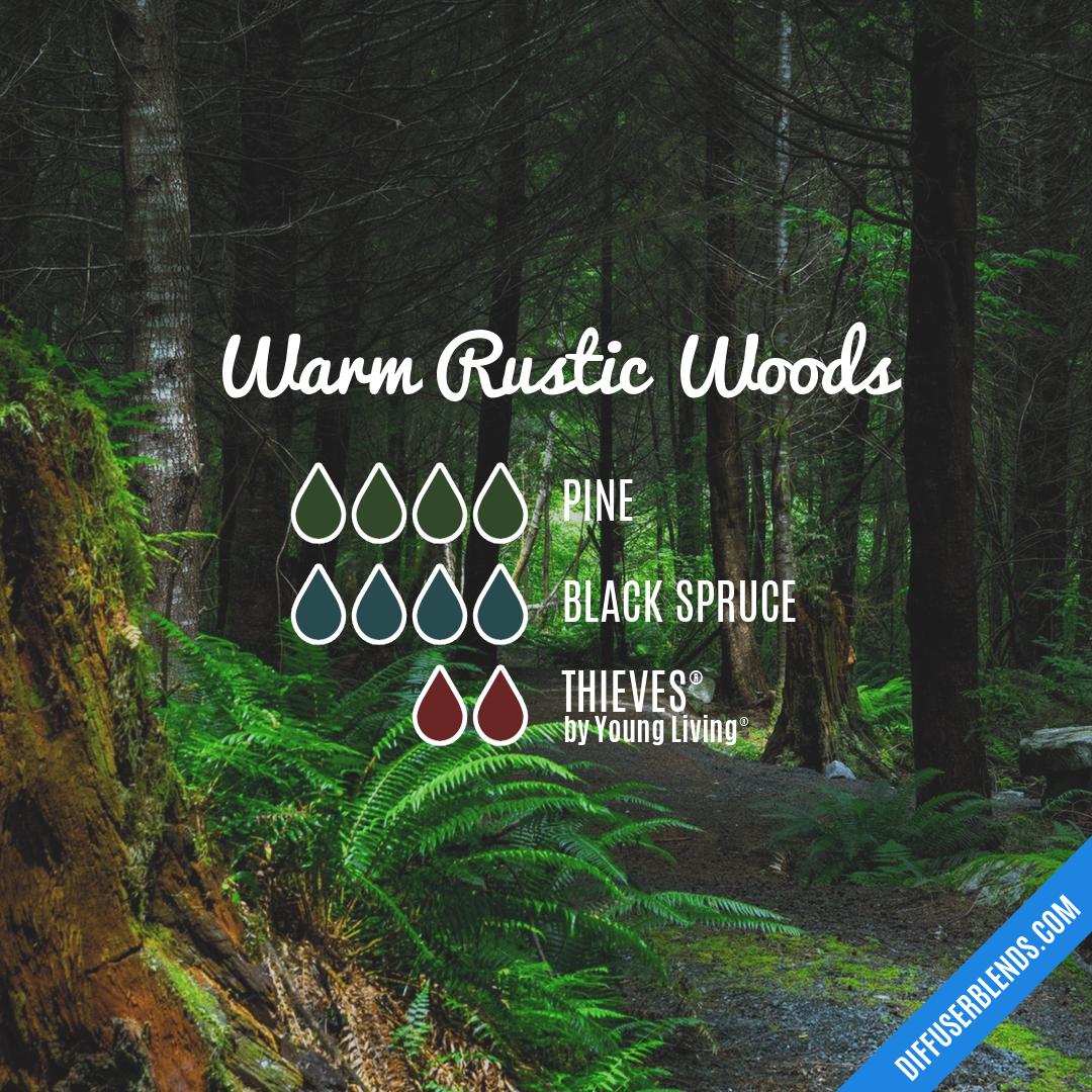 Warm Rustic Woods — Essential Oil Diffuser Blend