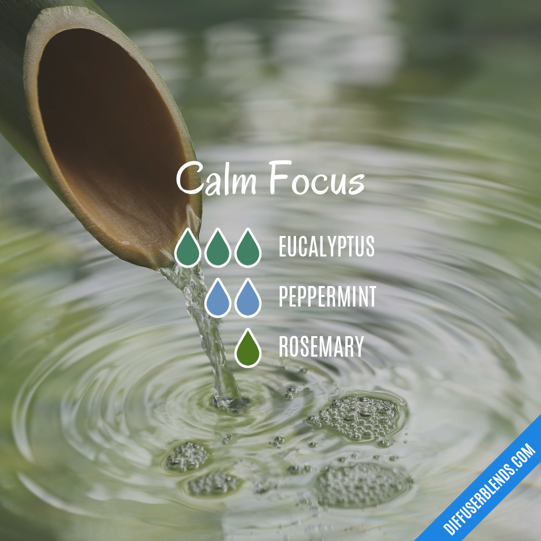 Calm Focus — Essential Oil Diffuser Blend