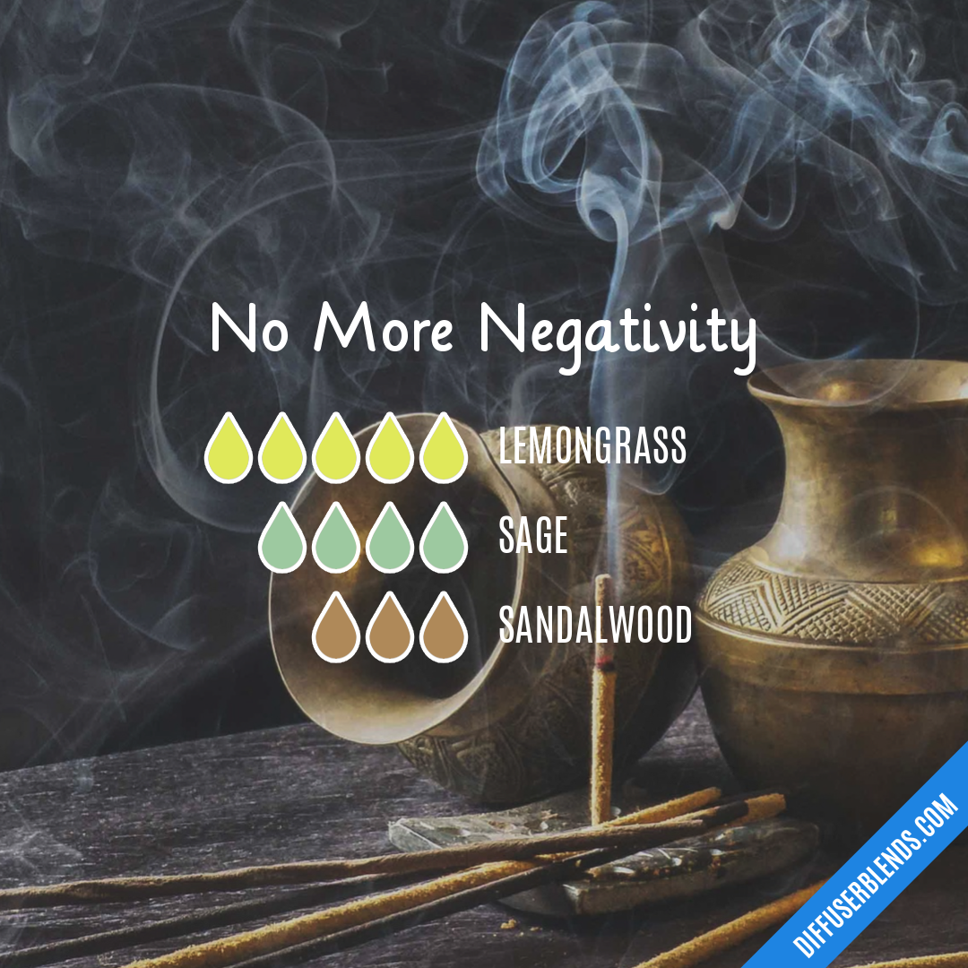 No More Negativity — Essential Oil Diffuser Blend