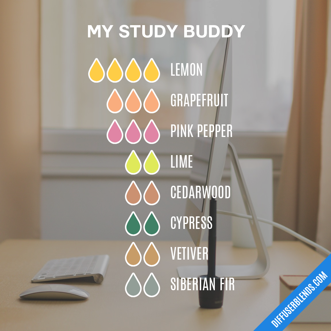 My Study Buddy — Essential Oil Diffuser Blend