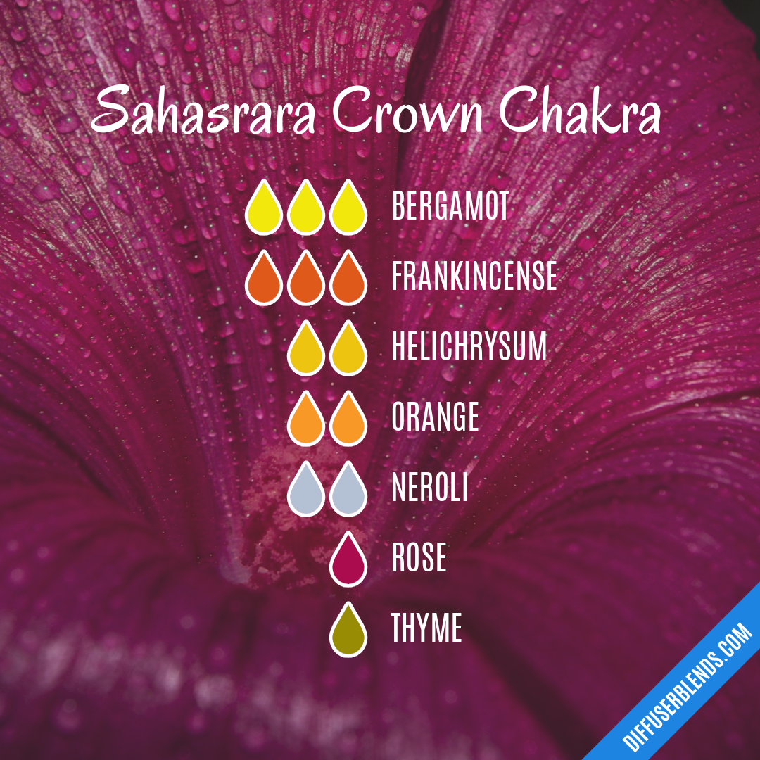 Sahasrara Crown Chakra — Essential Oil Diffuser Blend