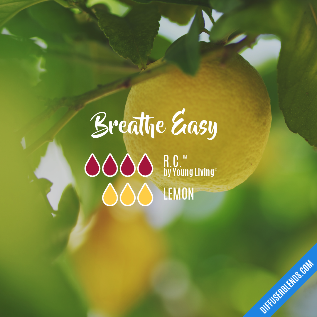 Breathe Easy — Essential Oil Diffuser Blend