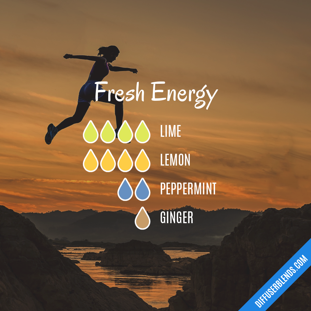 Fresh Energy — Essential Oil Diffuser Blend