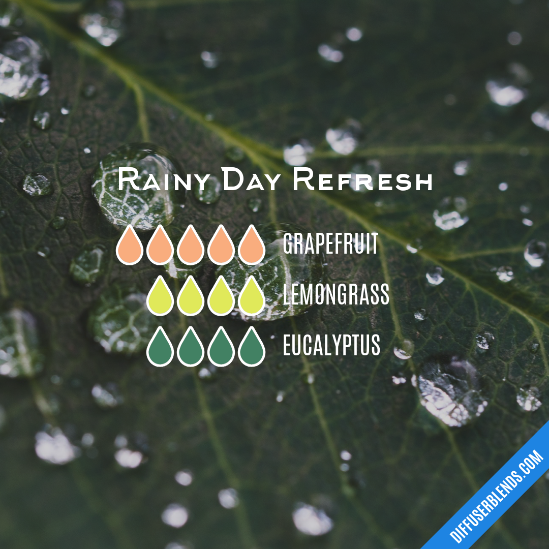 Rainy Day Refresh — Essential Oil Diffuser Blend