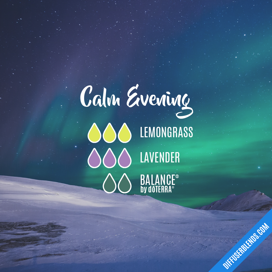 Calm Evening — Essential Oil Diffuser Blend