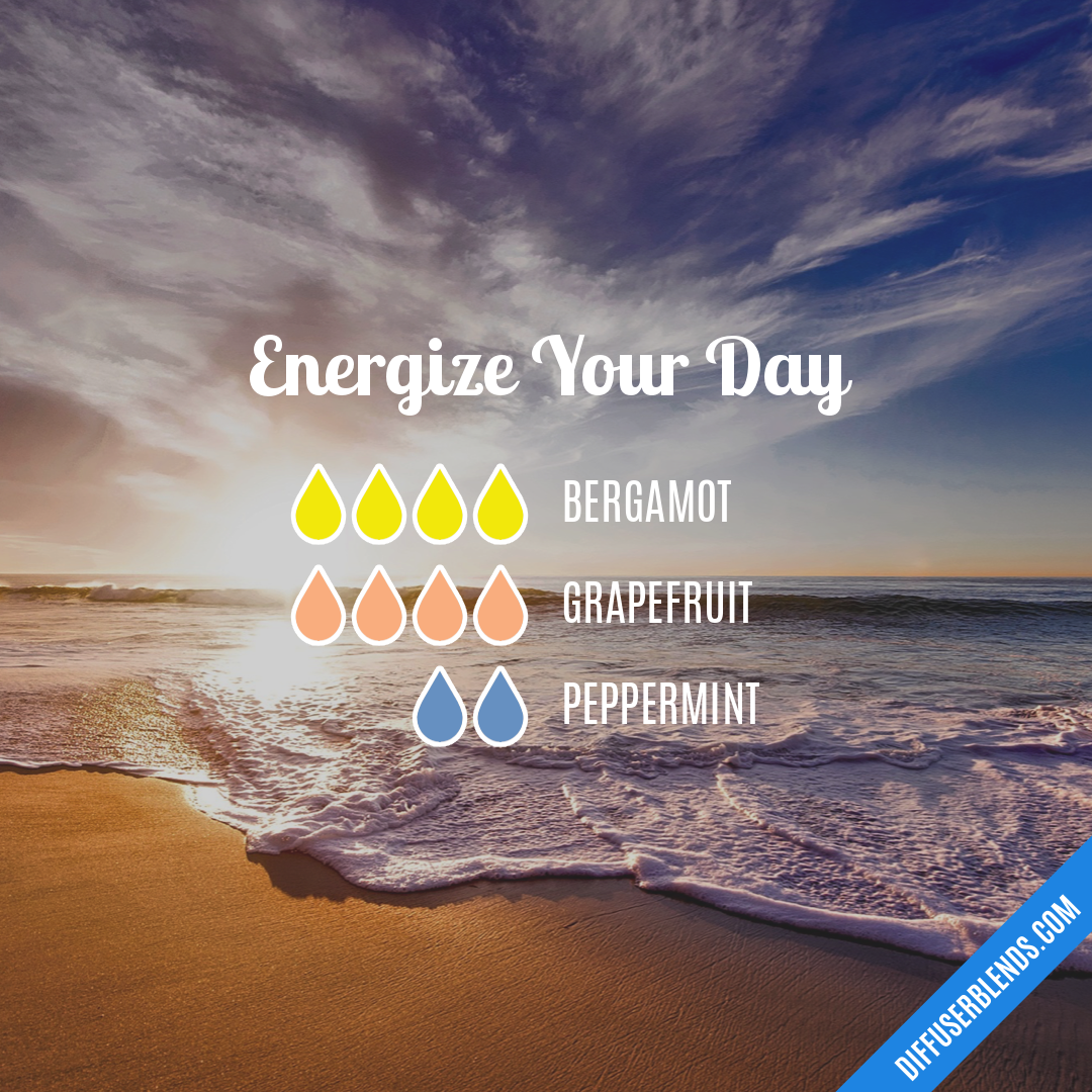 Energize Your Day — Essential Oil Diffuser Blend