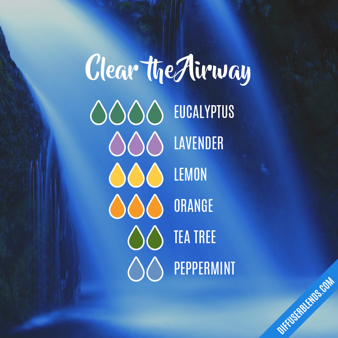 Clear the Airway — Essential Oil Diffuser Blend