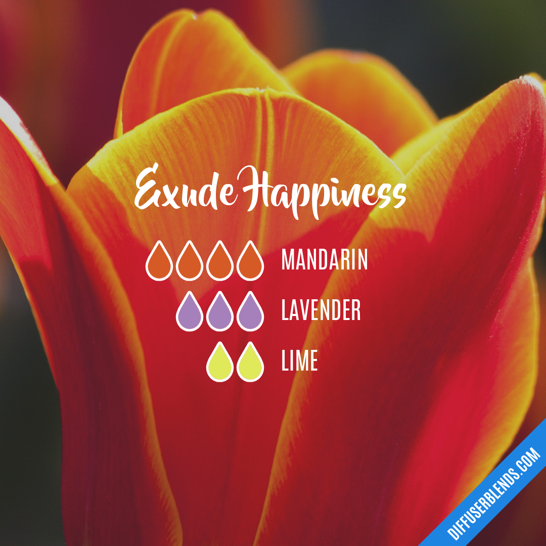Exude Happiness — Essential Oil Diffuser Blend