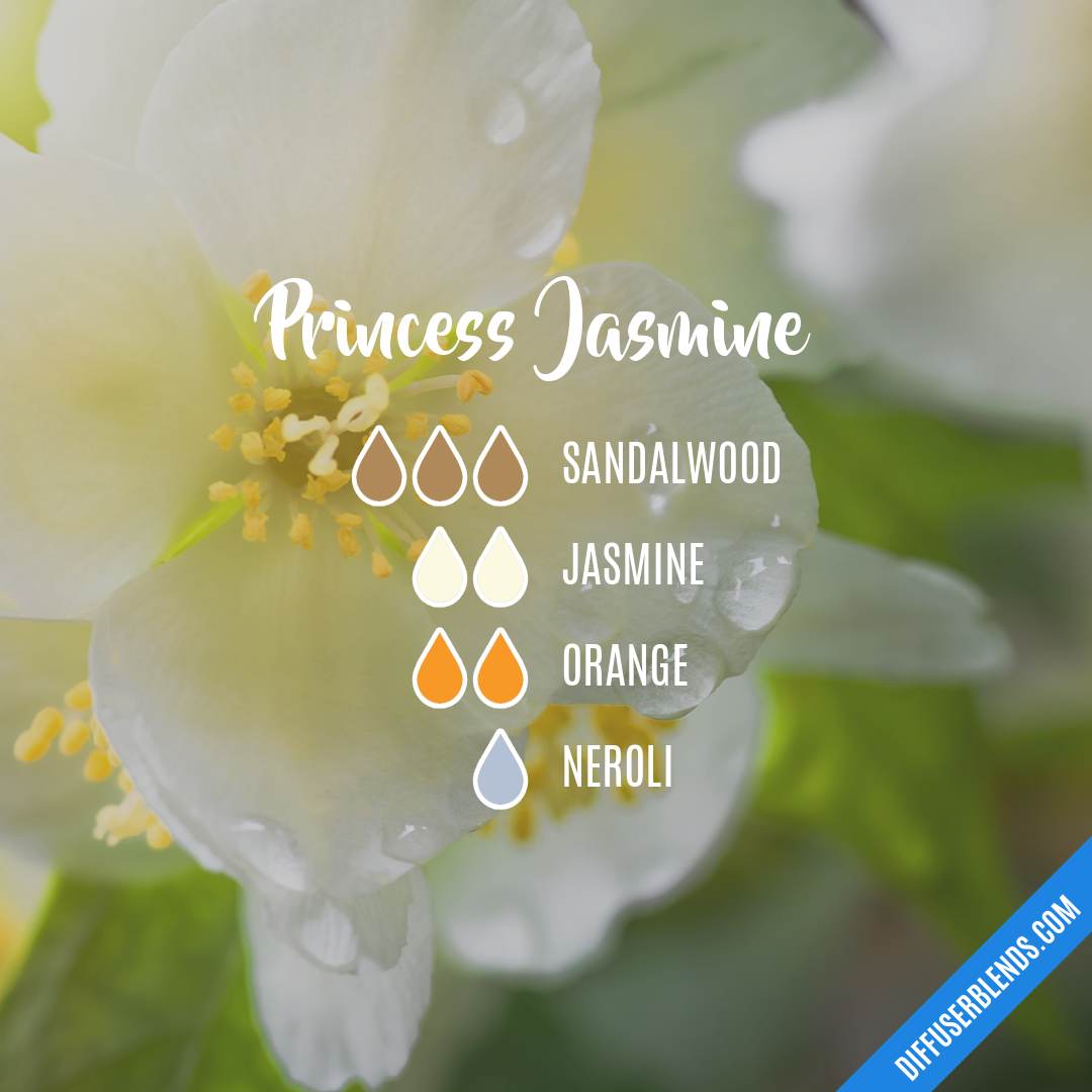Princess Jasmine — Essential Oil Diffuser Blend