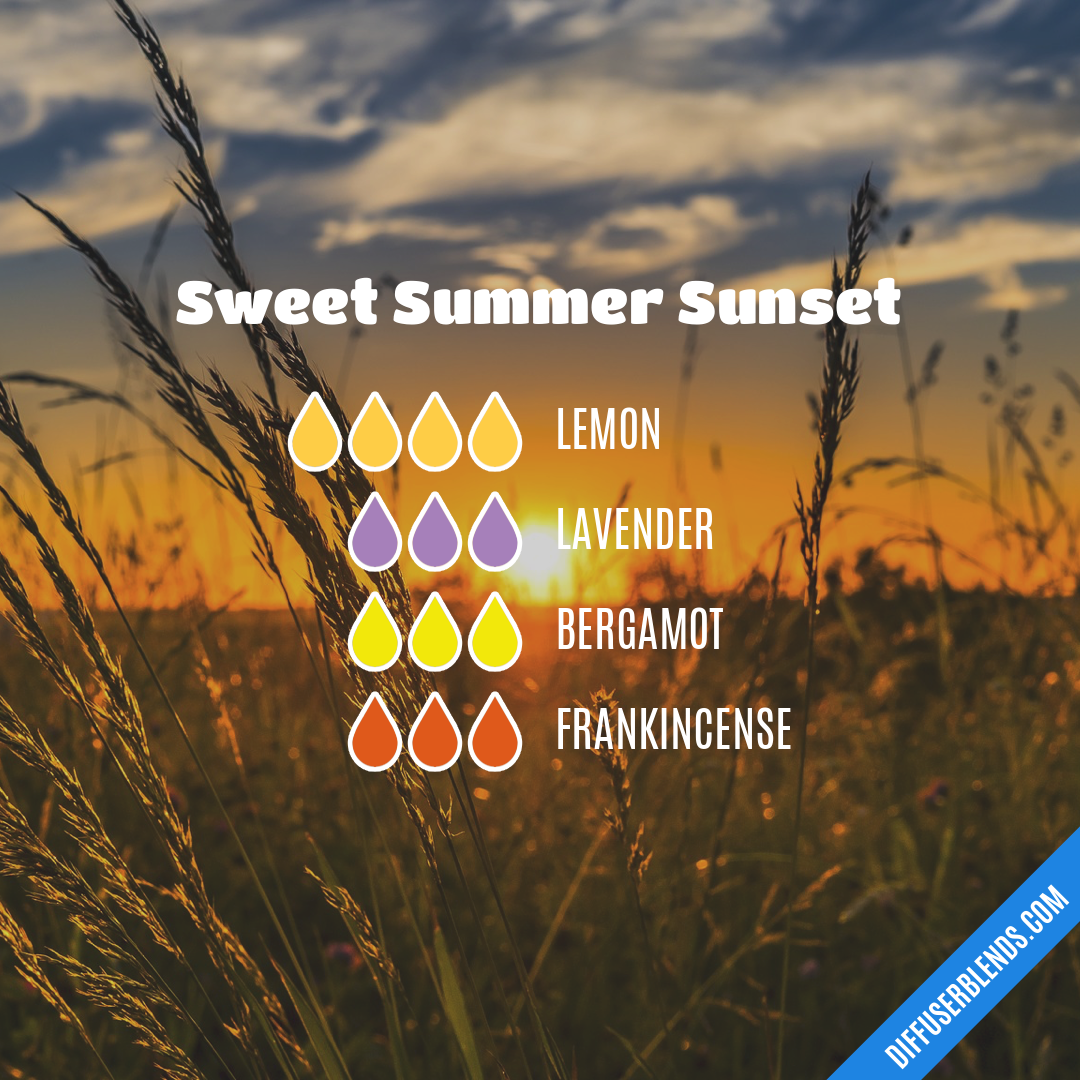 Sweet Summer Sunset — Essential Oil Diffuser Blend