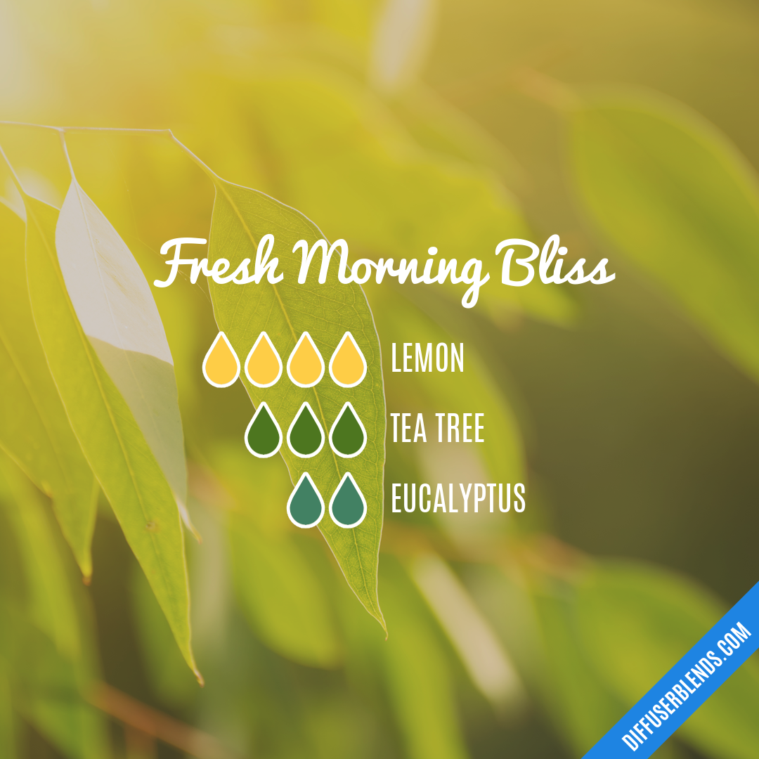 Fresh Morning Bliss — Essential Oil Diffuser Blend
