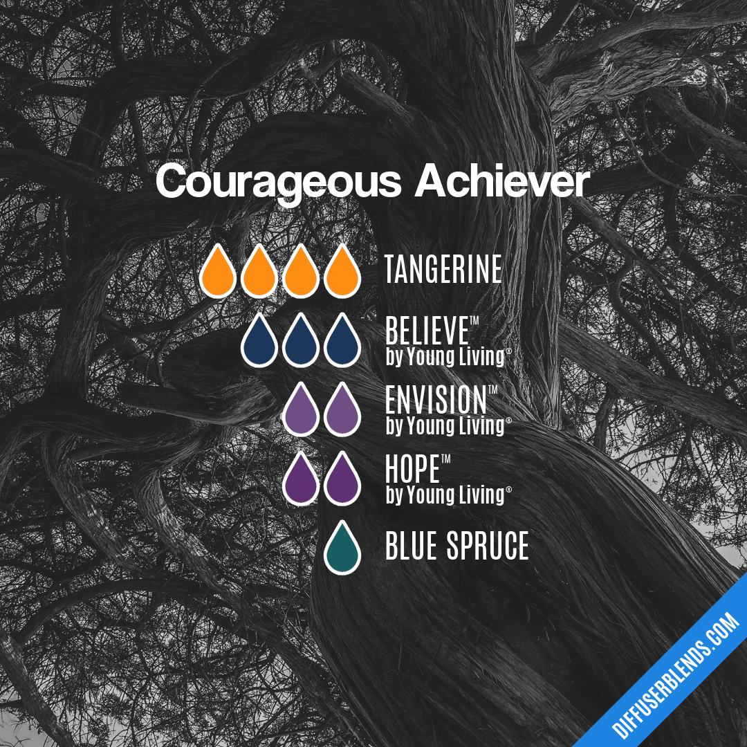 Courageous Achiever — Essential Oil Diffuser Blend